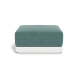 ANTIGUA OTTOMAN | Aluminum White, Altona Dew,