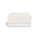 ANTIGUA OTTOMAN | Aluminum White, Altona Snow,
