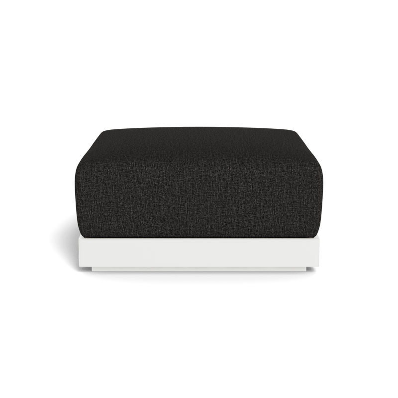 ANTIGUA OTTOMAN | Aluminum White, Copacabana Midnight,