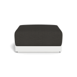 ANTIGUA OTTOMAN | Aluminum White, Monterey Charcoal,