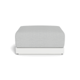 ANTIGUA OTTOMAN | Aluminum White, Monterey Silver,