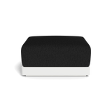 ANTIGUA OTTOMAN | Aluminum White, Pebble Charcoal,