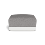 ANTIGUA OTTOMAN | Aluminum White, Pebble Fog,