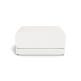 ANTIGUA OTTOMAN | Aluminum White, Pebble White,