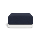 ANTIGUA OTTOMAN | Aluminum White, Siesta Indigo,