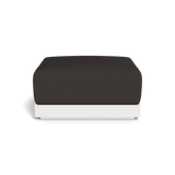 ANTIGUA OTTOMAN | Aluminum White, Stirling Flint,