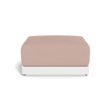 ANTIGUA OTTOMAN | Aluminum White, Stirling Powder,