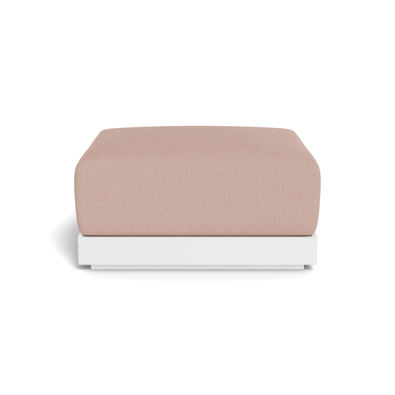 ANTIGUA OTTOMAN | Aluminum White, Stirling Powder,
