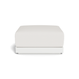 ANTIGUA OTTOMAN | Aluminum White, Stirling Salt,