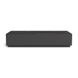 Antigua Rectangle Coffee Table | Aluminum Asteroid, Laminam Noir,