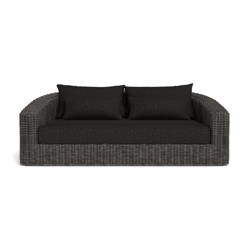 Barcelona 2 Seat Sofa | Wicker Grey, Copacabana Midnight,