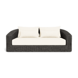 Barcelona 2 Seat Sofa | Wicker Grey, Riviera Ivory,