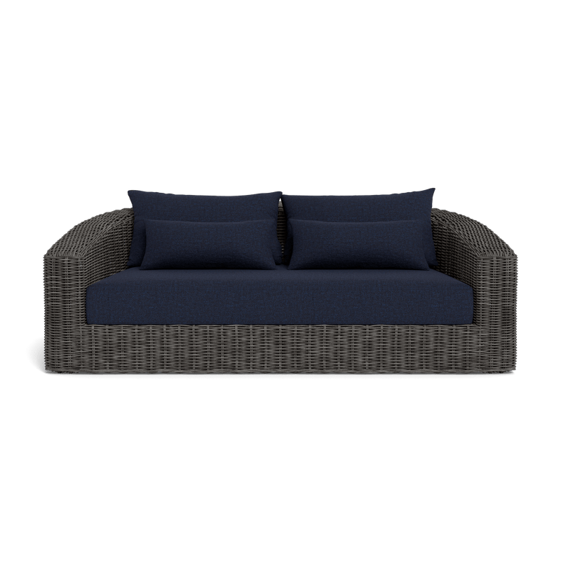 Barcelona 2 Seat Sofa | Wicker Grey, Siesta Indigo,