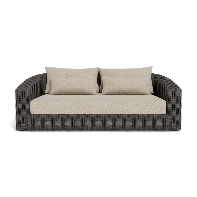 Barcelona 2 Seat Sofa | Wicker Grey, Siesta Taupe,