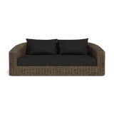 Barcelona 2 Seat Sofa | Wicker Taupe, Copacabana Midnight,