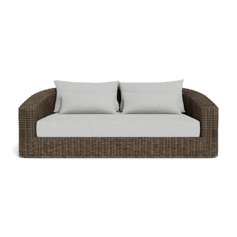 Barcelona 2 Seat Sofa | Wicker Taupe, Copacabana Sand,