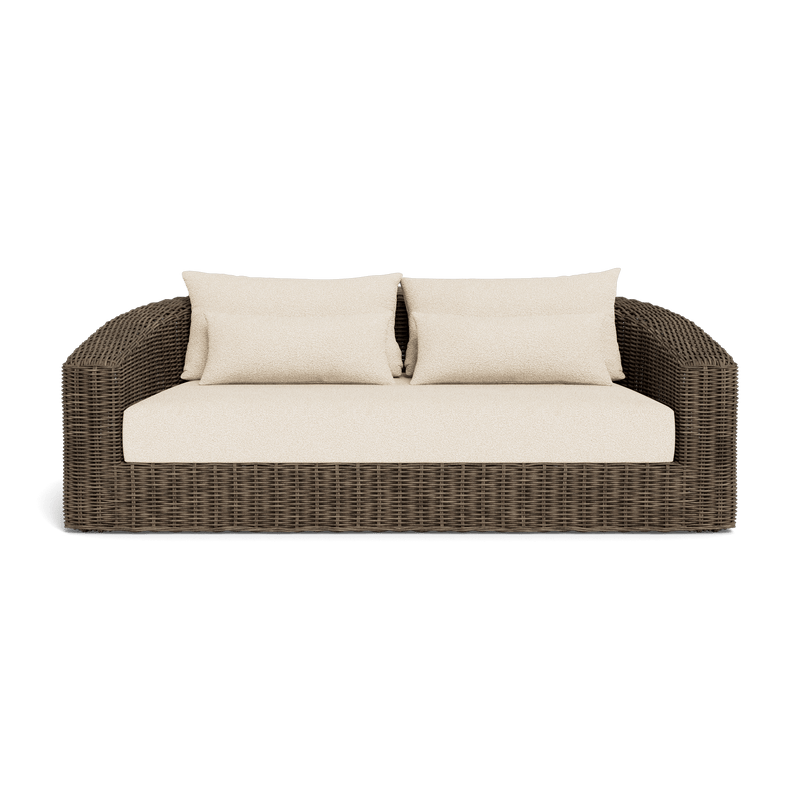 Barcelona 2 Seat Sofa | Wicker Taupe, Riviera Sand,