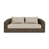Barcelona 2 Seat Sofa | Wicker Taupe, Siesta Taupe,