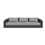 Barcelona 3 Seat Sofa | Wicker Grey, Lisos Piedra,