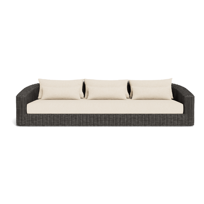 Barcelona 3 Seat Sofa | Wicker Grey, Riviera Sand,