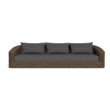 Barcelona 3 Seat Sofa | Wicker Taupe, Riviera Slate,