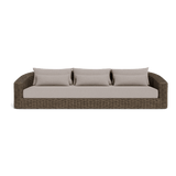Barcelona 3 Seat Sofa | Wicker Taupe, Riviera Stone,