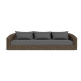 Barcelona 3 Seat Sofa | Wicker Taupe, Siesta Slate,