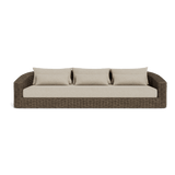 Barcelona 3 Seat Sofa | Wicker Taupe, Siesta Taupe,