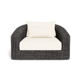Barcelona Lounge Chair | Wicker Grey, Riviera Ivory,