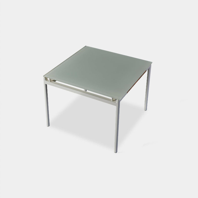 Breeze Glass Dining Table 39" - Harbour - ShopHarbourOutdoor - BREE-03A-ALAST-GLTAU