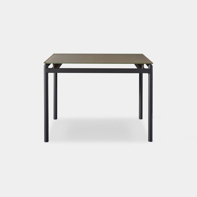 Breeze Glass Dining Table 39" - Harbour - ShopHarbourOutdoor - BREE-03A-ALAST-GLTAU