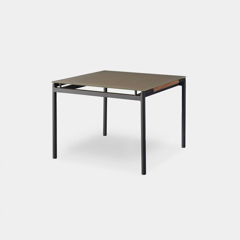 Breeze Glass Dining Table 39" - Harbour - ShopHarbourOutdoor - BREE-03A-ALAST-GLTAU