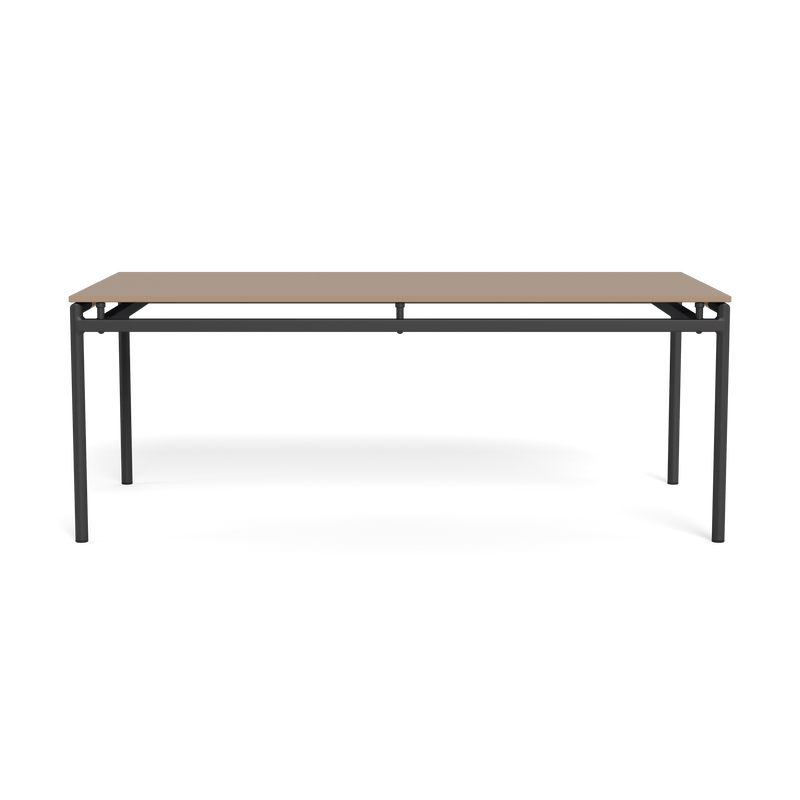 Breeze Glass Dining Table 79" - Harbour - ShopHarbourOutdoor - BREE-03B-ALAST-GLTAU