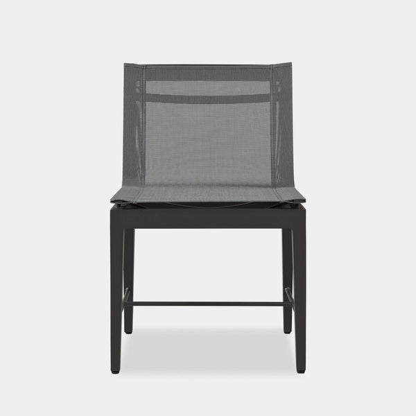 Byron Aluminum Dining Chair - Harbour - ShopHarbourOutdoor - BYRA-01A-ALAST-BASIL