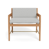 Byron Lounge Chair | Teak Natural, Copacabana Sand, Batyline White