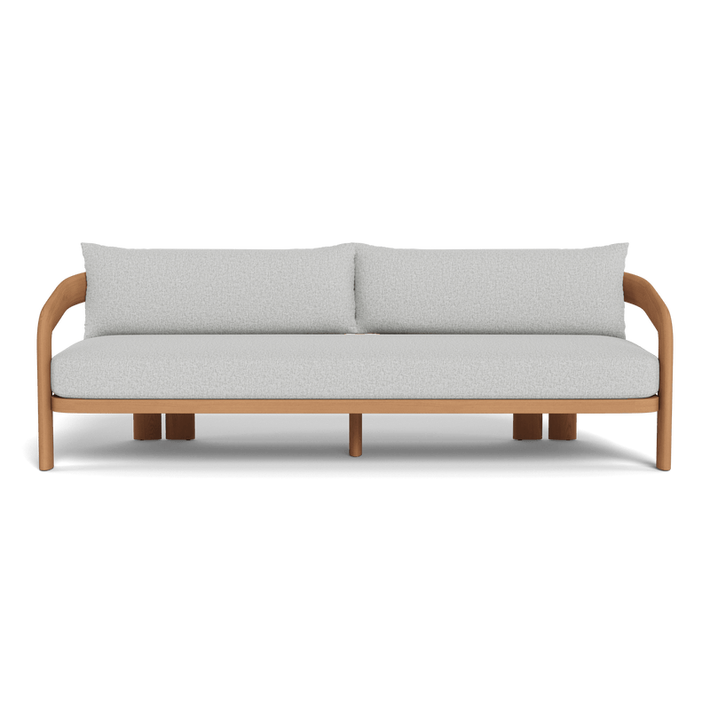 Chloe 3 Seat Sofa | Teak Natural, Copacabana Sand,