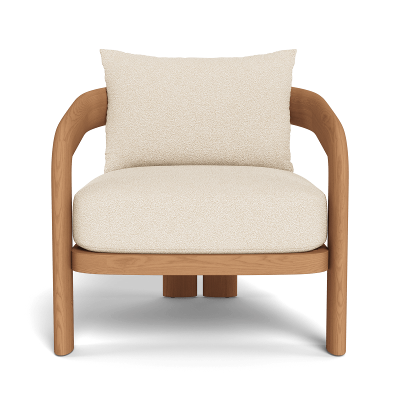 Chloe Lounge Chair | Teak Natural, Riviera Sand,