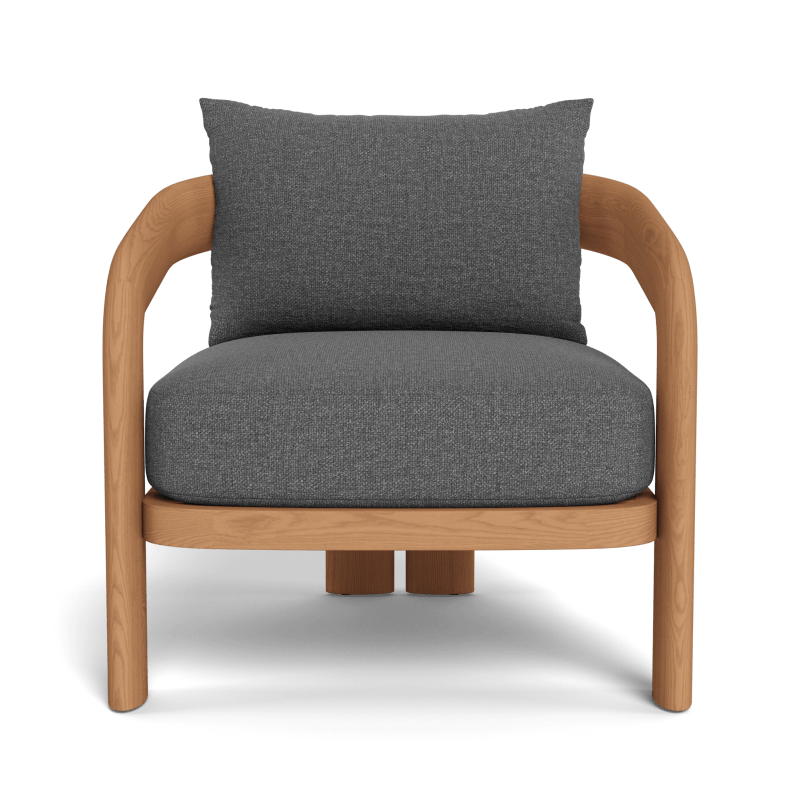 Chloe Lounge Chair | Teak Natural, Siesta Slate,