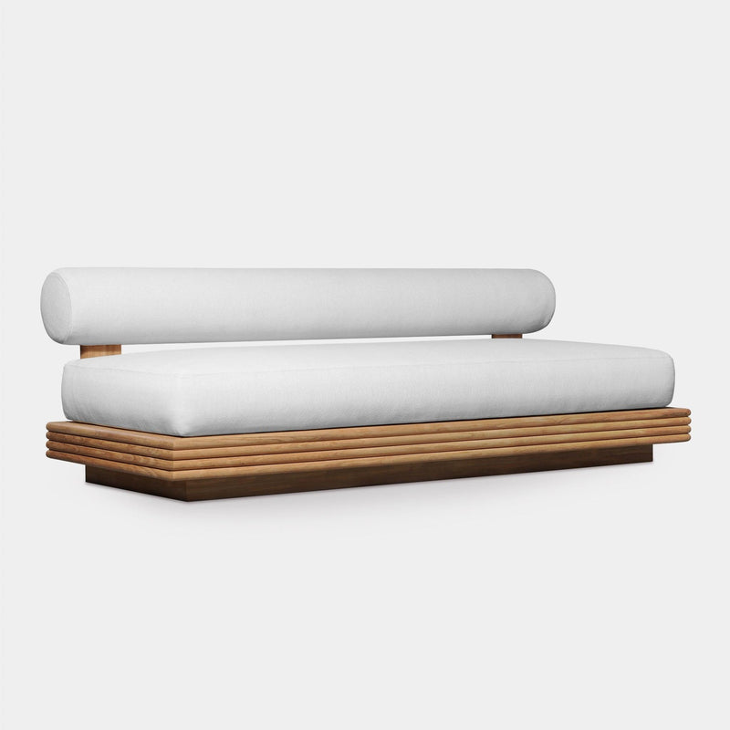 Collins 2 Seat Armless Sofa - Harbour - Harbour - COLL-06B-STNAT-PANGRA