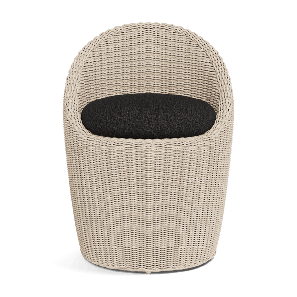Cordoba Dining Chair | Twisted Wicker Oyster, Copacabana Midnight,