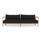 Cove Teak 3 Seat Sofa | Teak Natural, Copacabana Midnight,