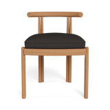 Cove Teak Armless Dining Chair | Teak Natural, Stirling Flint,