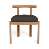 Cove Teak Armless Dining Chair | Teak Natural, Stirling Shadow,