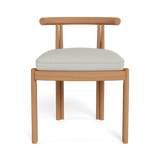 Cove Teak Armless Dining Chair | Teak Natural, Stirling Smoke,