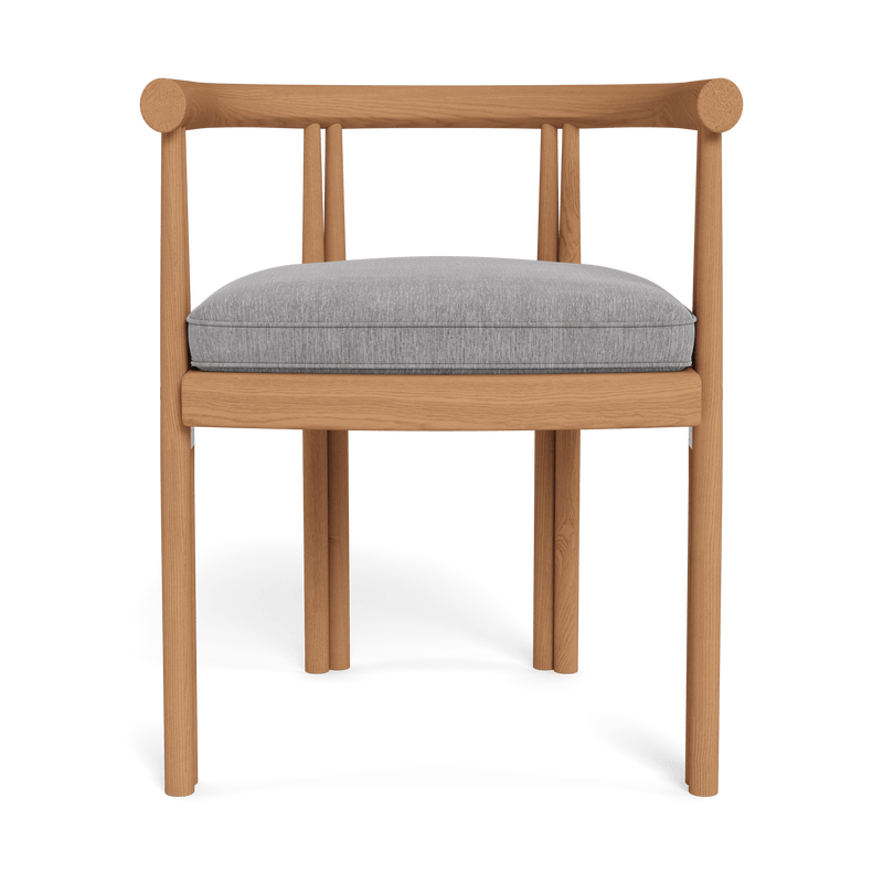 Cove Teak Dining Chair | Teak Natural, Altona Dove,