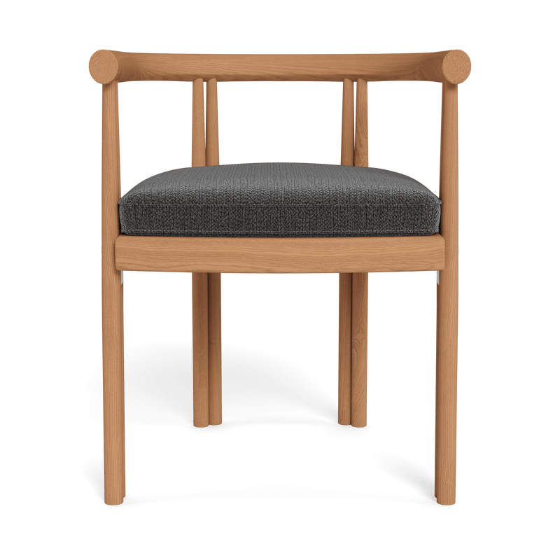 Cove Teak Dining Chair | Teak Natural, Marley Boulder,
