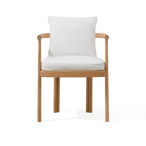 Cove Teak Dining Chair | Teak Natural, Panama Blanco,