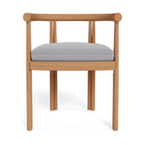 Cove Teak Dining Chair | Teak Natural, Panama Cloud,