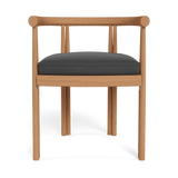 Cove Teak Dining Chair | Teak Natural, Panama Grafito,