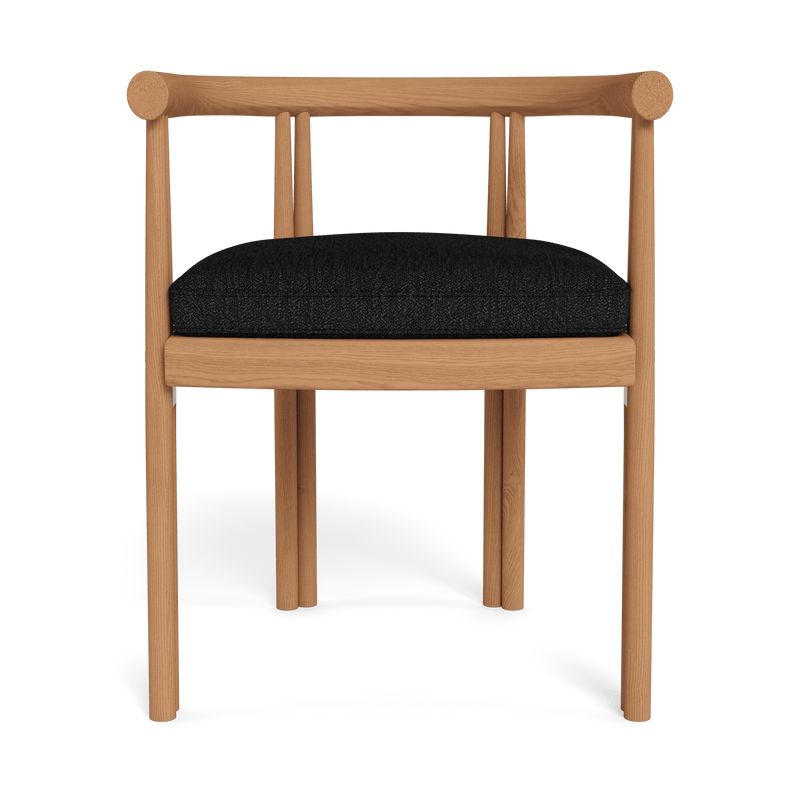 Cove Teak Dining Chair | Teak Natural, Pebble Charcoal,